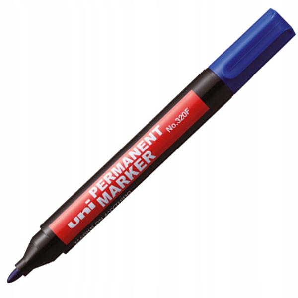 

Marker Permanentny Uni 320 Niebieski Okrągły