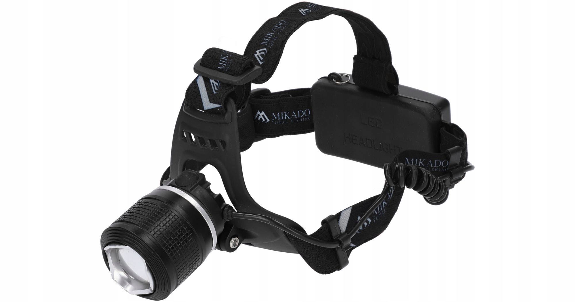Mikado Mocna Latarka Czołowa 10W 550 Lumen Uv +usb