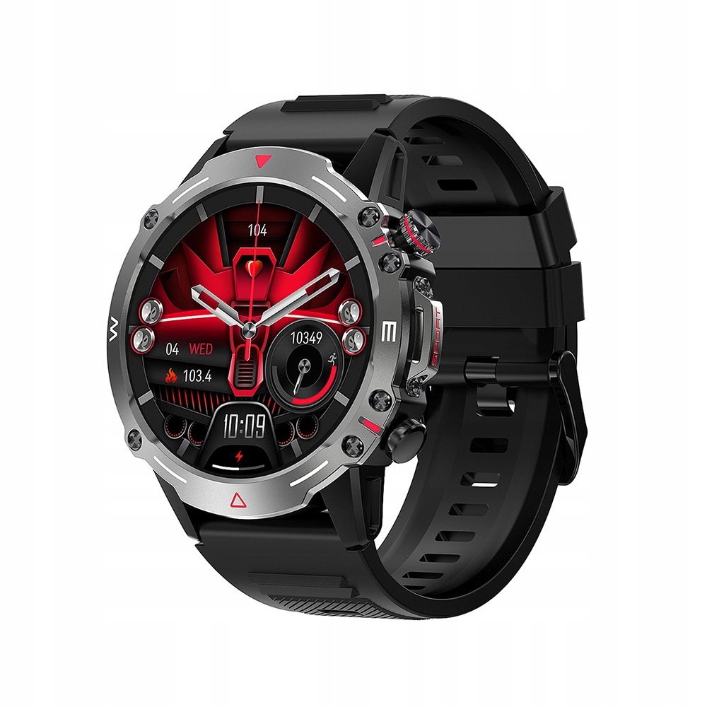 Blavec Smartwatch M07 Raptor HD AMOLED SWM07 B czarny SWM07 B 16536634081 Allegro.pl