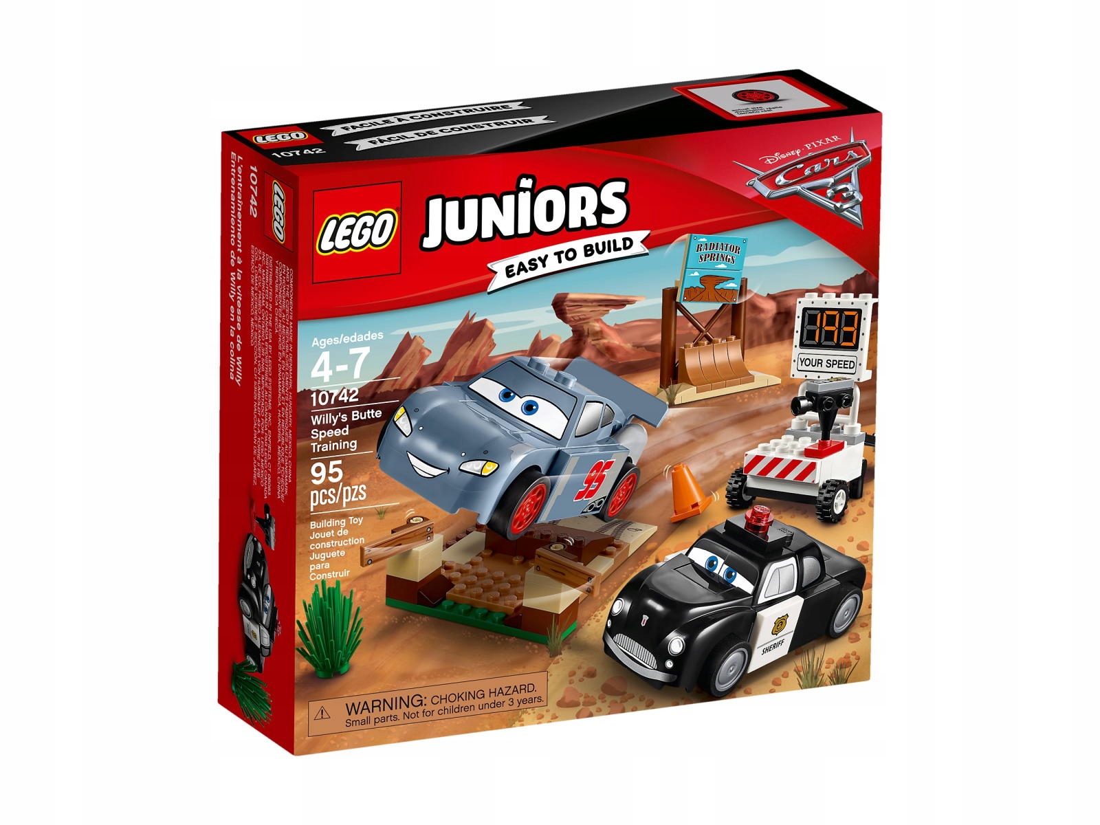 Lego 10742 Juniors klocki Trening szybkości EAN (GTIN) 5702015868808