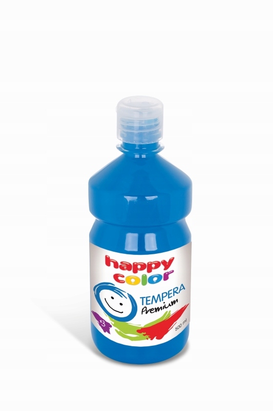 

Farba tempera 500 ml Happy Color błękitna
