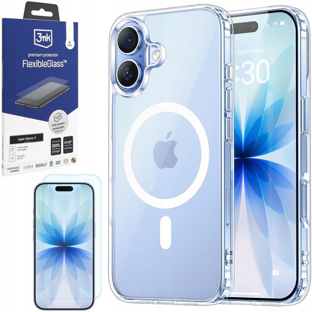 Pouzdro Pouzdro DualPro MagSafe ochranné Sklo 3mk pro Apple iPhone 17