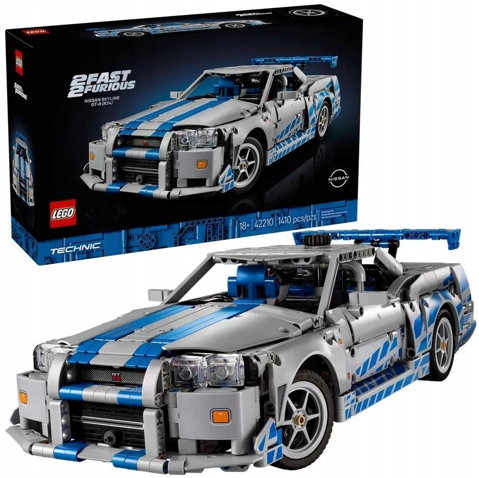 Lego(r) Technic 42210 Auto Nissan Skyline Gt-r
