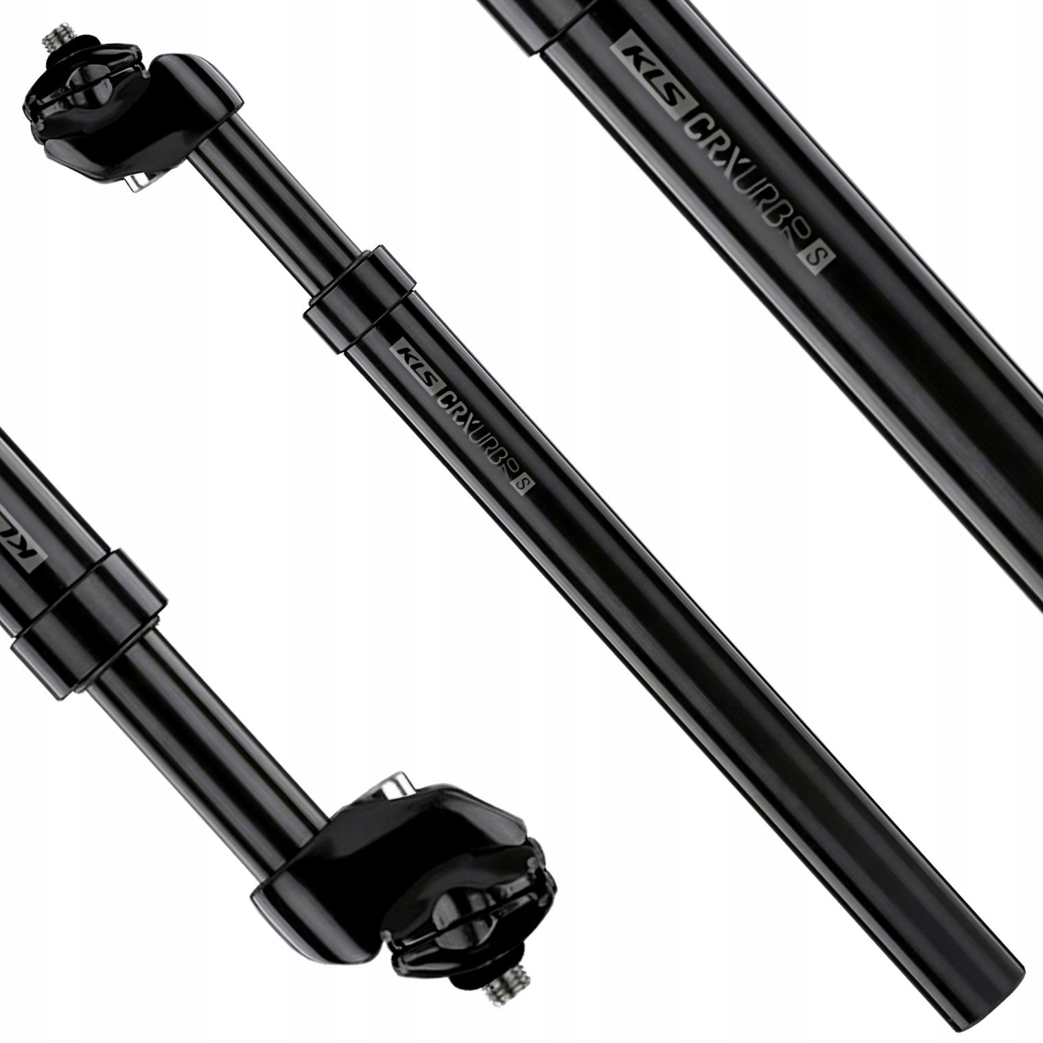 Wspornik siodła amort. al 31,6 x 350mm Kellys Crx/urb 70 Sl czarny