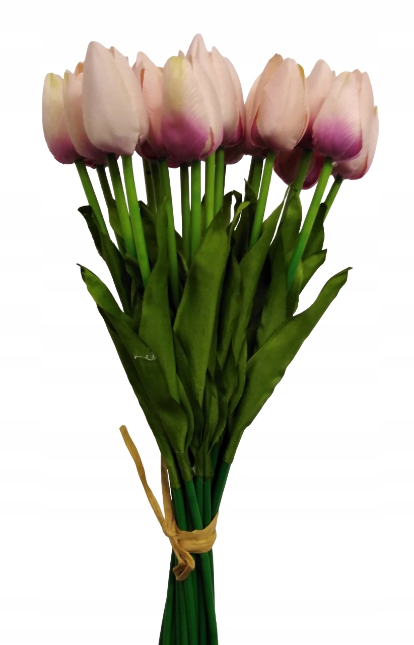 

Tulipan bukiet kwiaty sztuczne Róż 20 sztuk 41cm