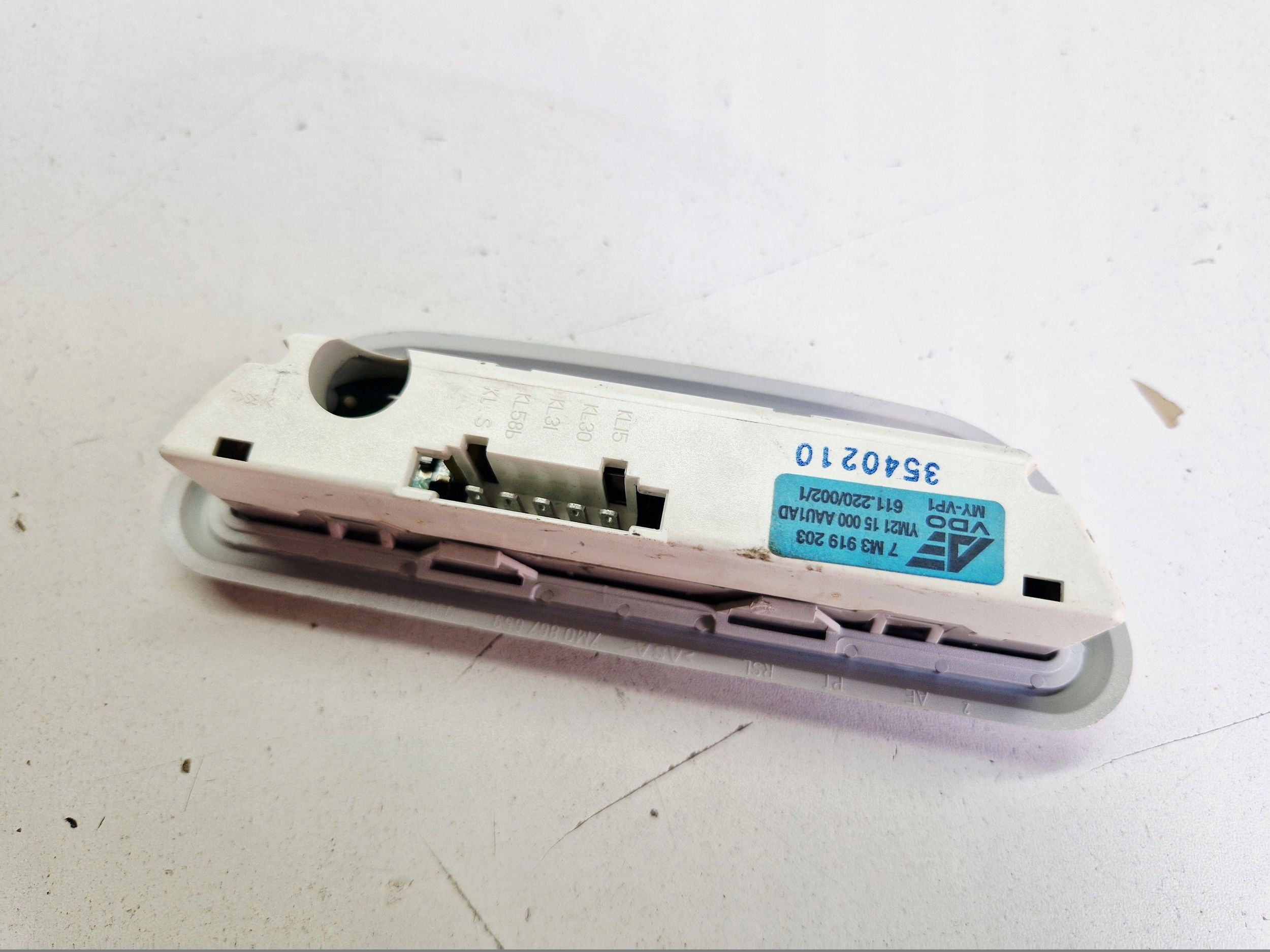 display Volkswagen Sharan MK1 LIFT 7M3919203