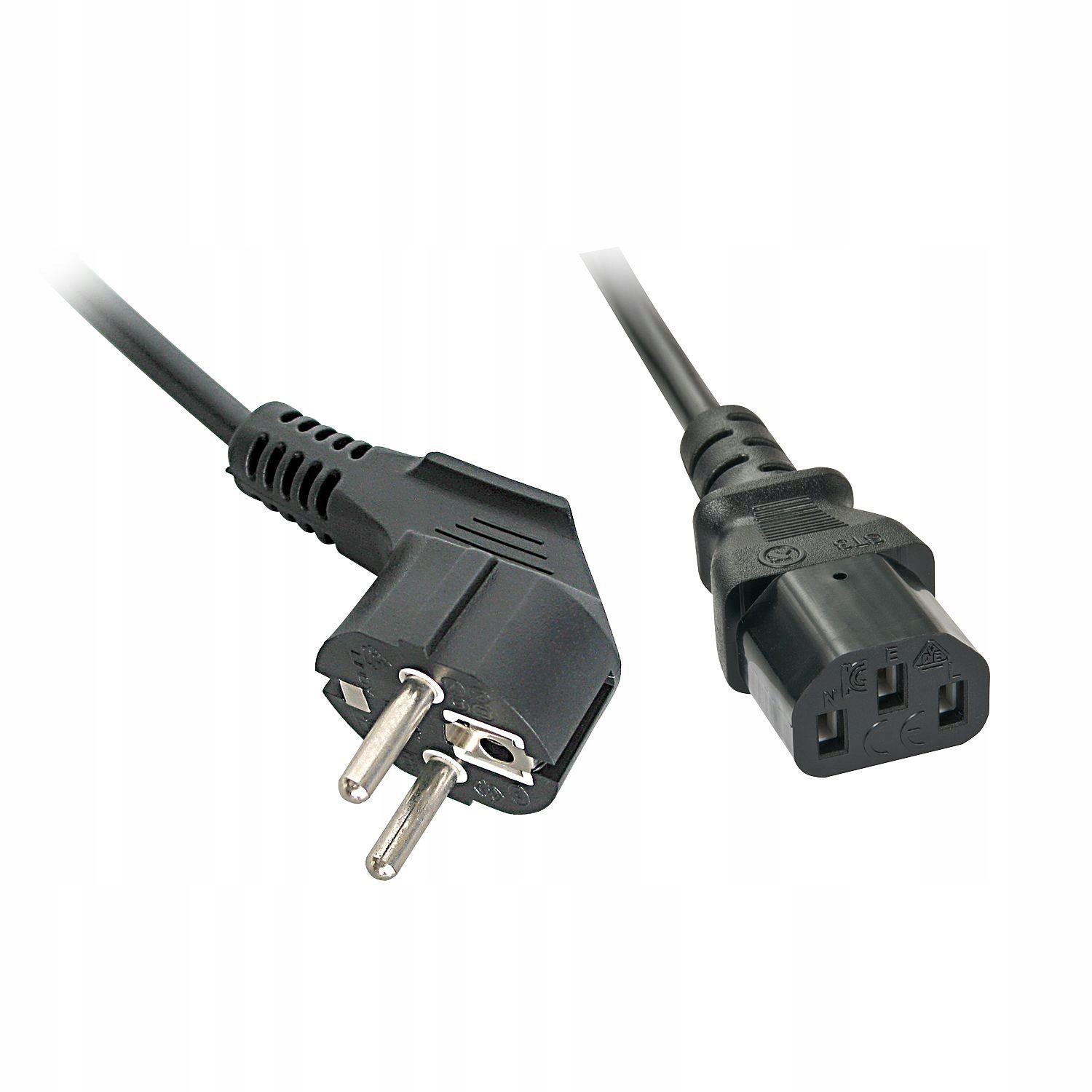 Кабель питания ПК Schuko IEC C13 2m Lindy 30335