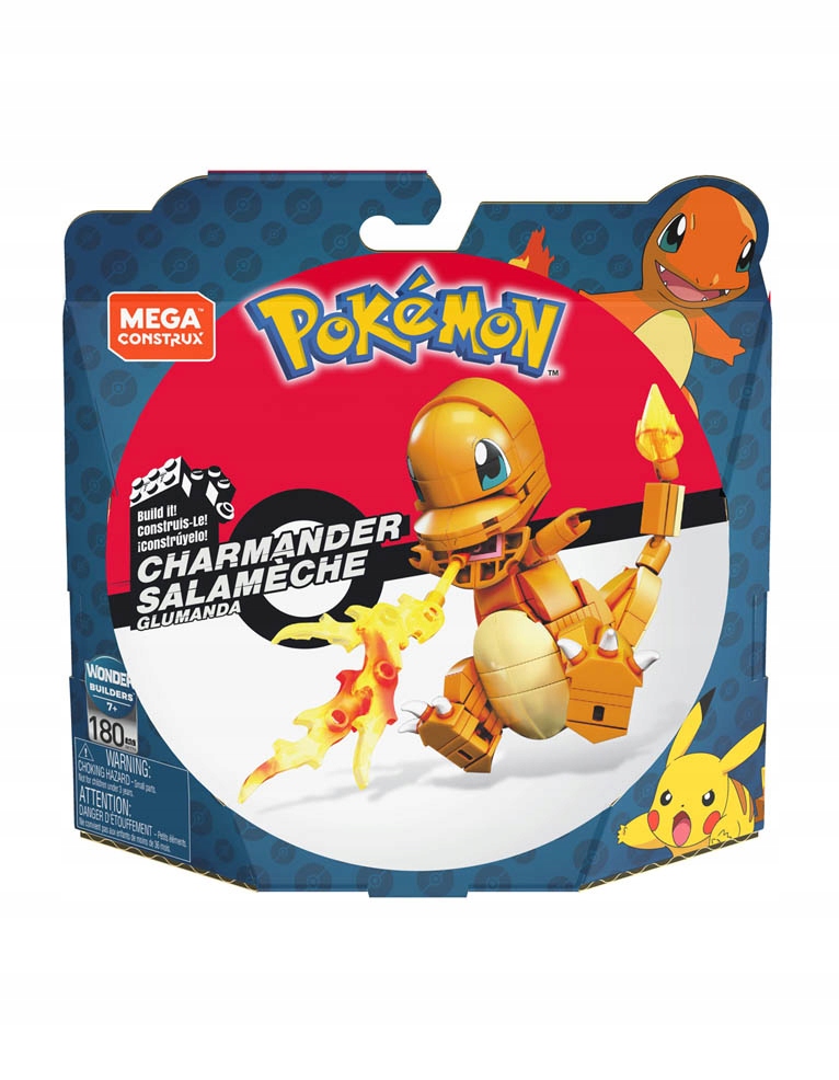 

Klocki Pokemon Charmander 180 Elem. Construx