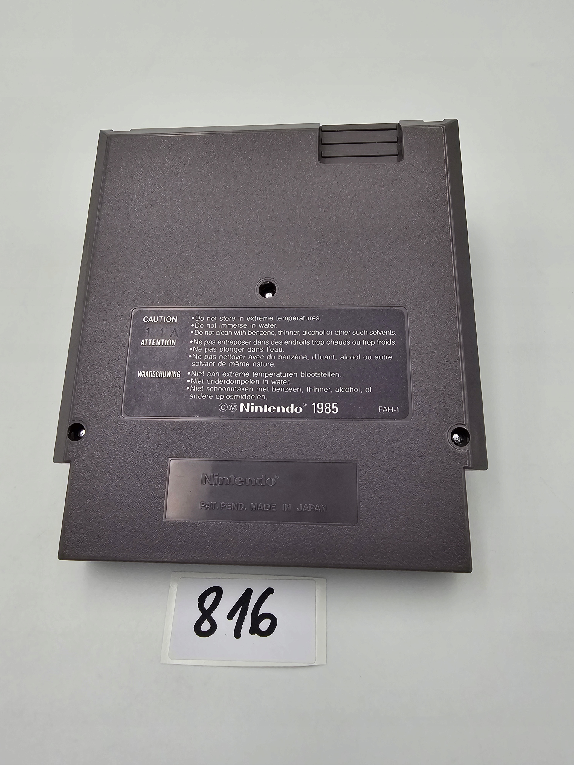 NINTENDO NES NINTENDO WORLD CUP ORYGINAŁ Platforma Nintendo NES