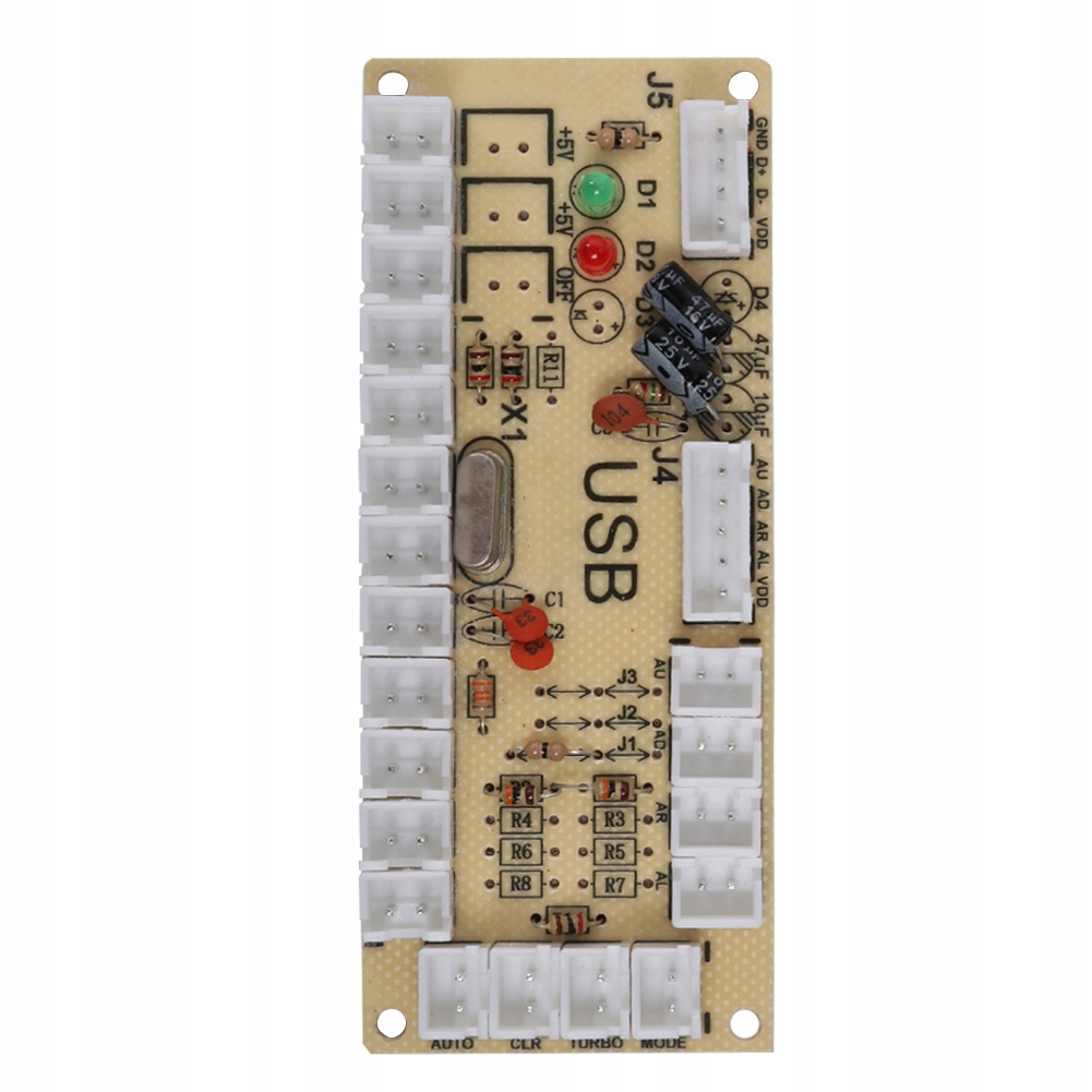 KONTROLER ENKODERA USB DO GIER ZRĘCZNOŚCIOWYCH DO PC I HOST RASPBERRY PI Stan opakowania oryginalne