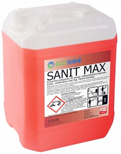 

Eco Sanit Max Środek mycia Toalet Łazienek 5L