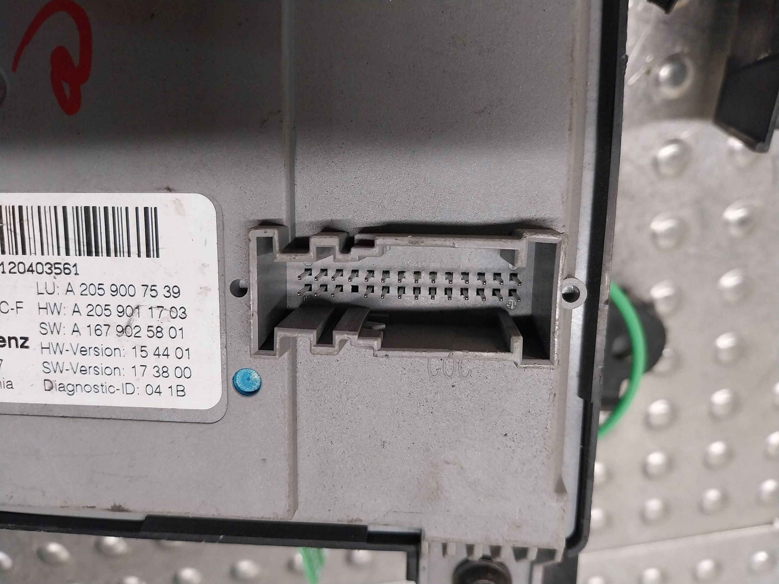 module control unit BSI SAM A2059007539 MERCEDES W205