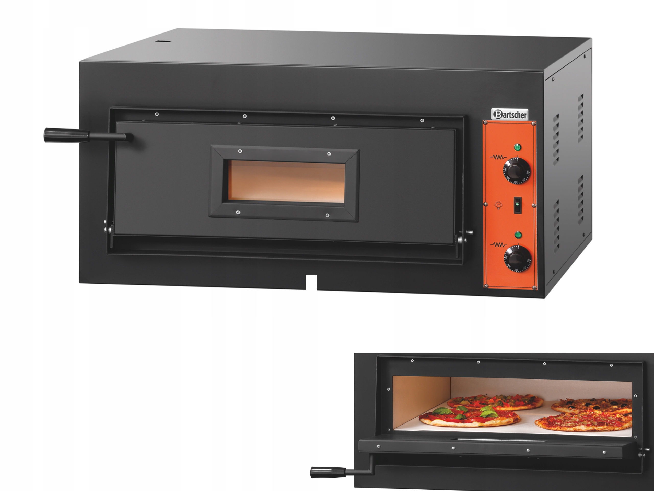 Pec Na Pizzu Komora 61x61 cm do 400 stupňů Síla Šamot