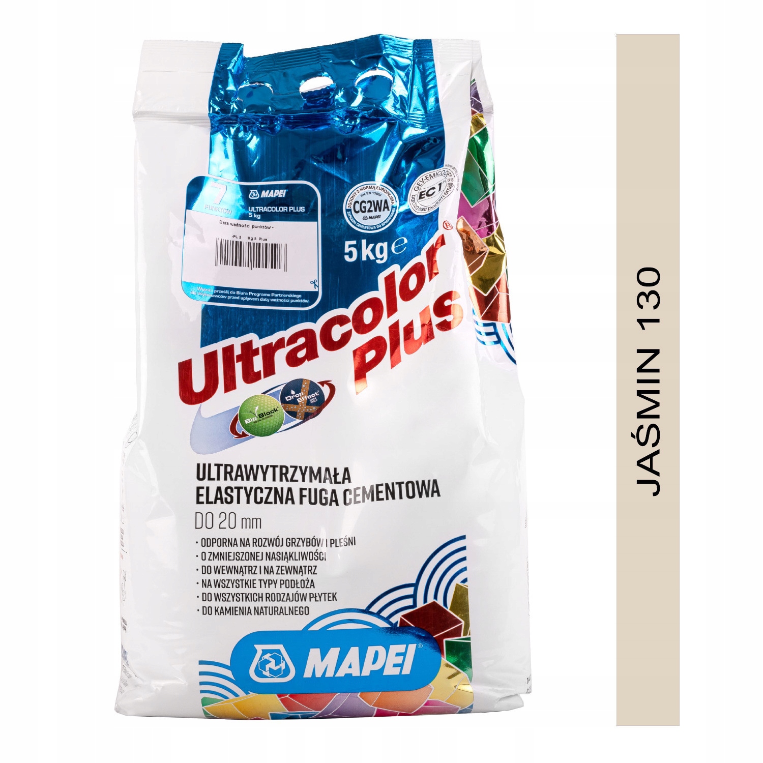 

Fuga Mapei Ultracolor Plus 5 kg jaśmin (130)