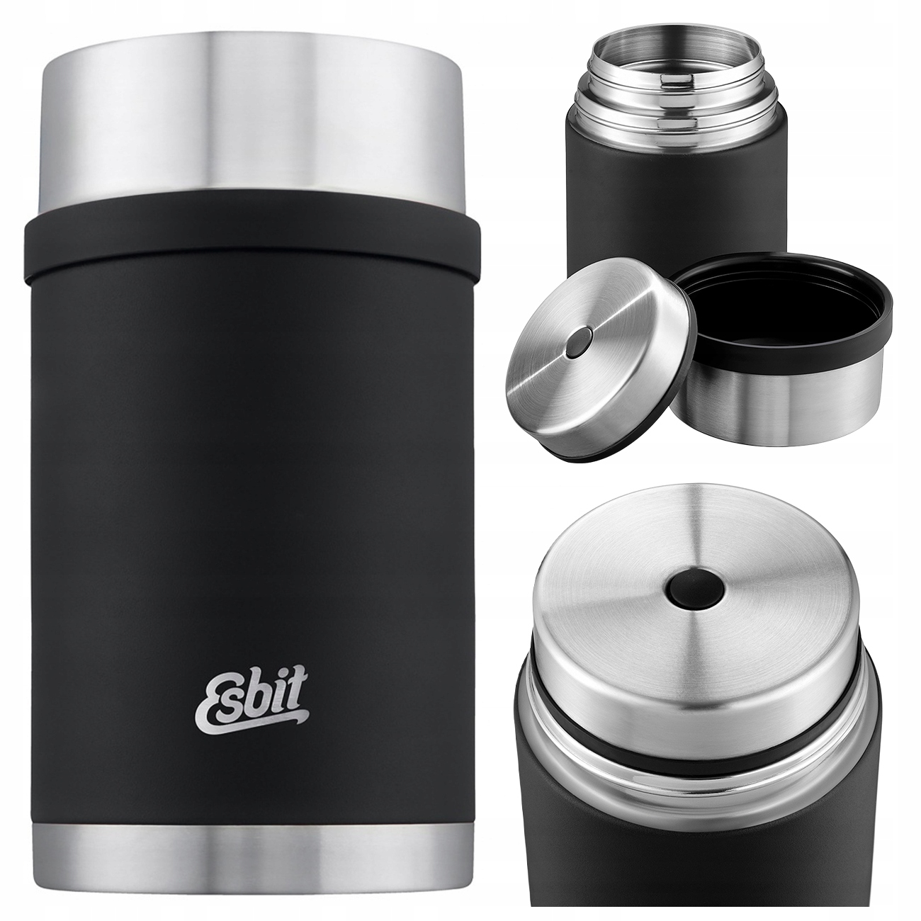 Termos Obiadowy Esbit Sculptor Food Jug 1L Czarny