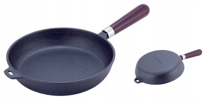 

Patelnia Żeliwna 30cm Ciężka Głęboka Indukcja Gaz