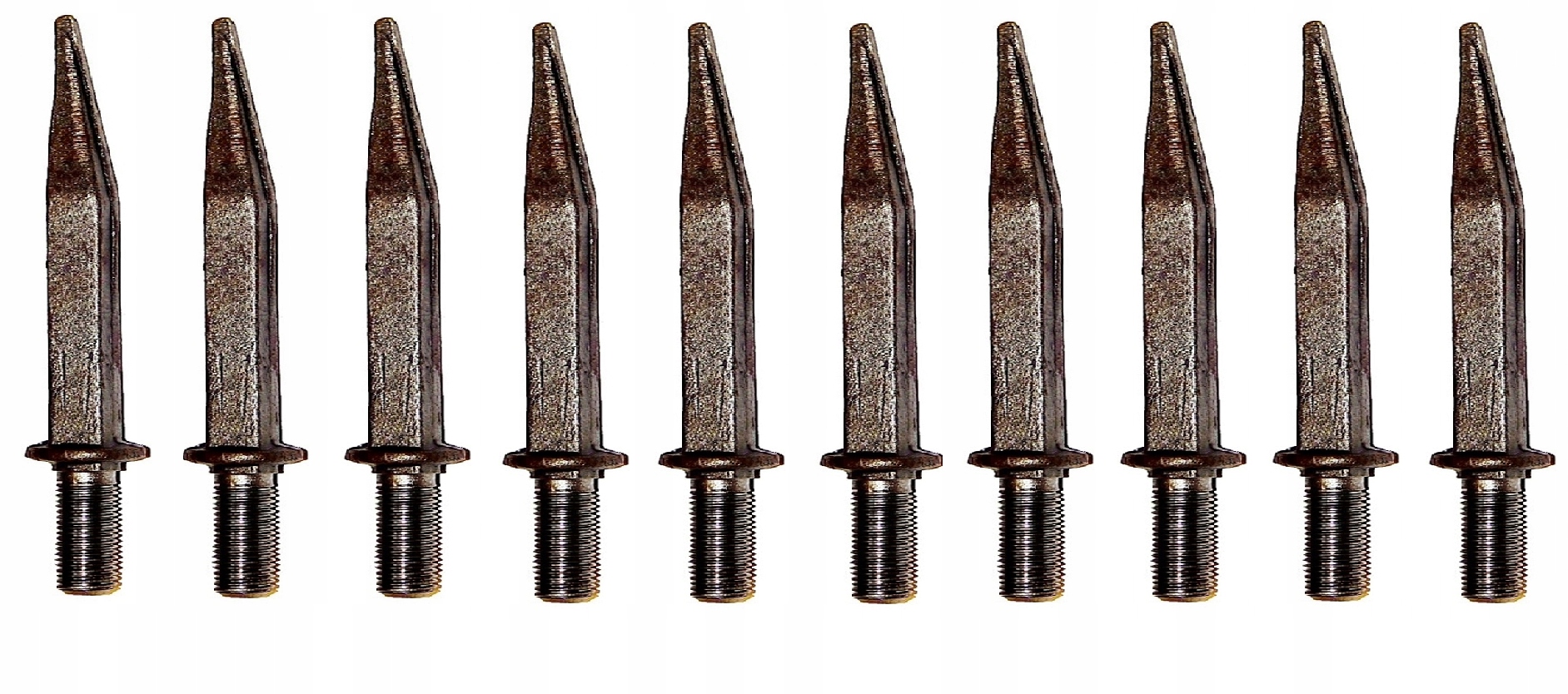 

10x Ząb Brony Polowej M16 16x170mm Prosty Polski