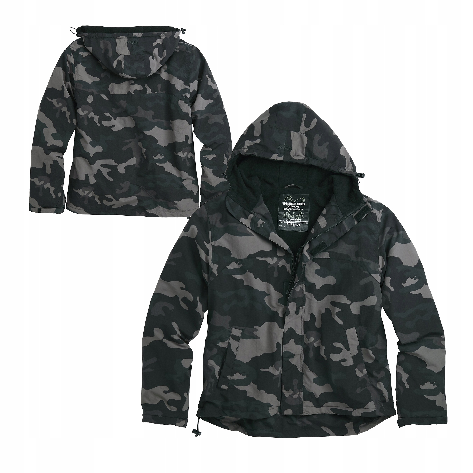 

Surplus Kurtka Polar Windbreaker Zipper Vintage XL