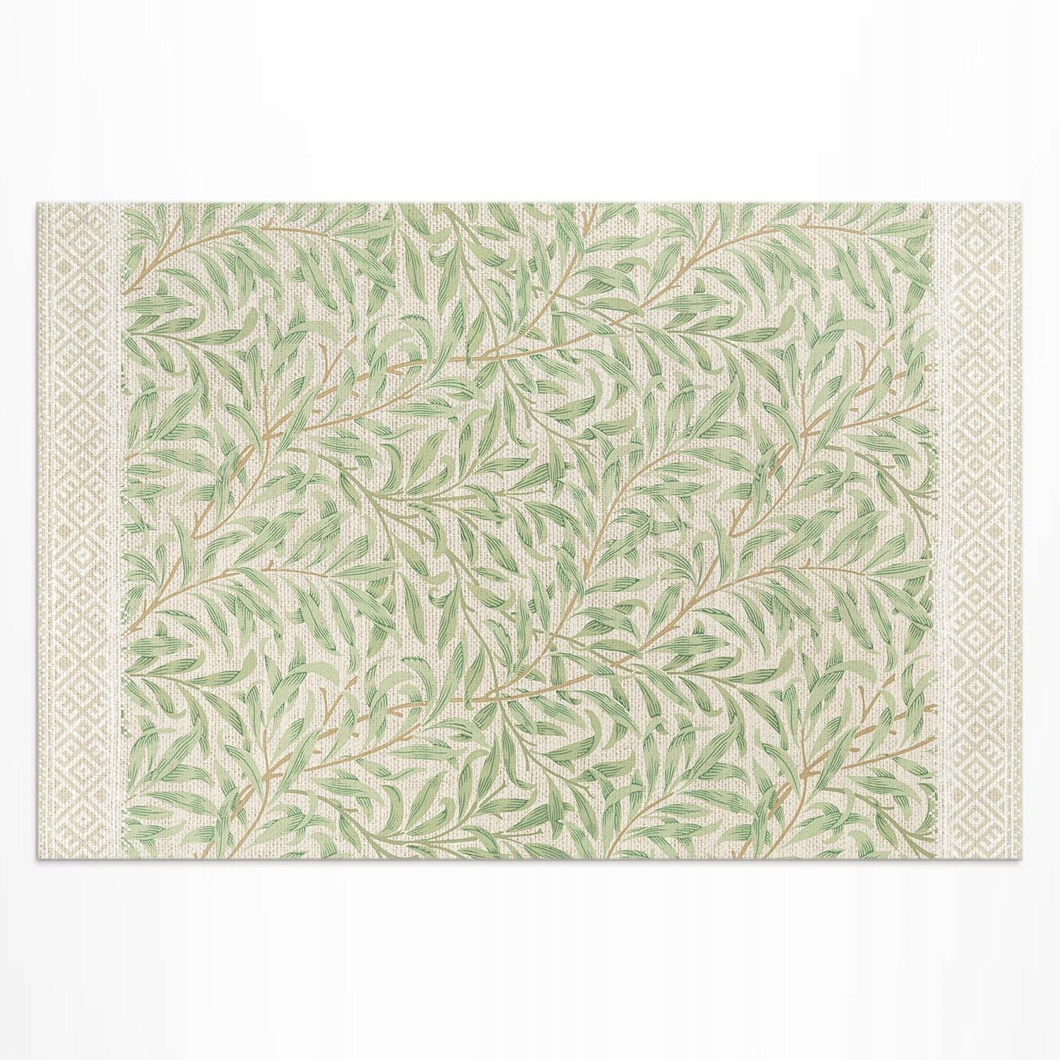Balkónový vinylový koberec Rozmer: 225 x 150 cm Kvetinové džbány William Morris