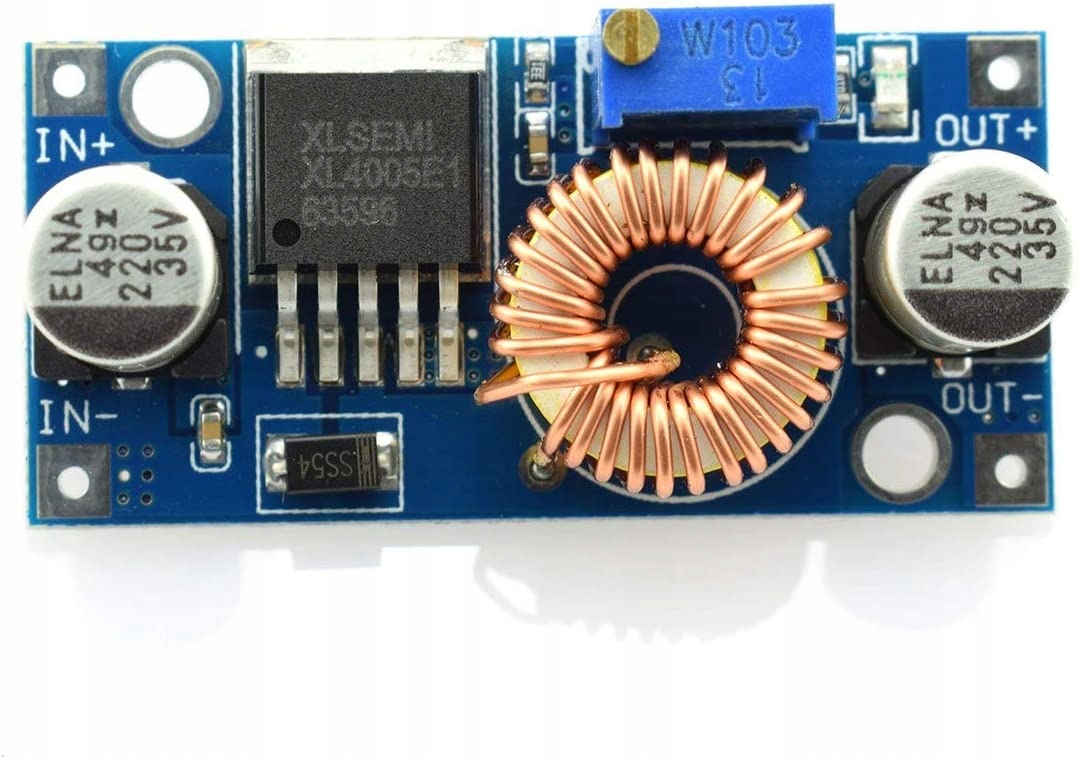 Przetwornica DC-DC STEP-DOWN XL4005 5A DSN500 24h! Stan opakowania oryginalne
