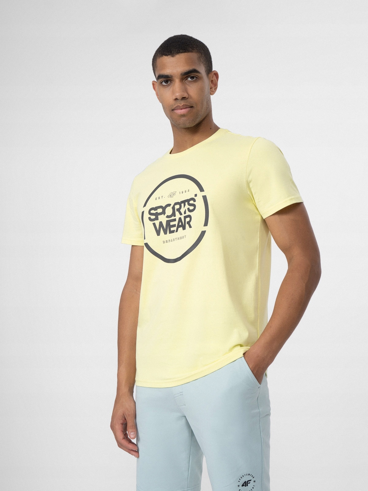 

Koszulka T- shirt 4F H4L22-TSM035-S-73S