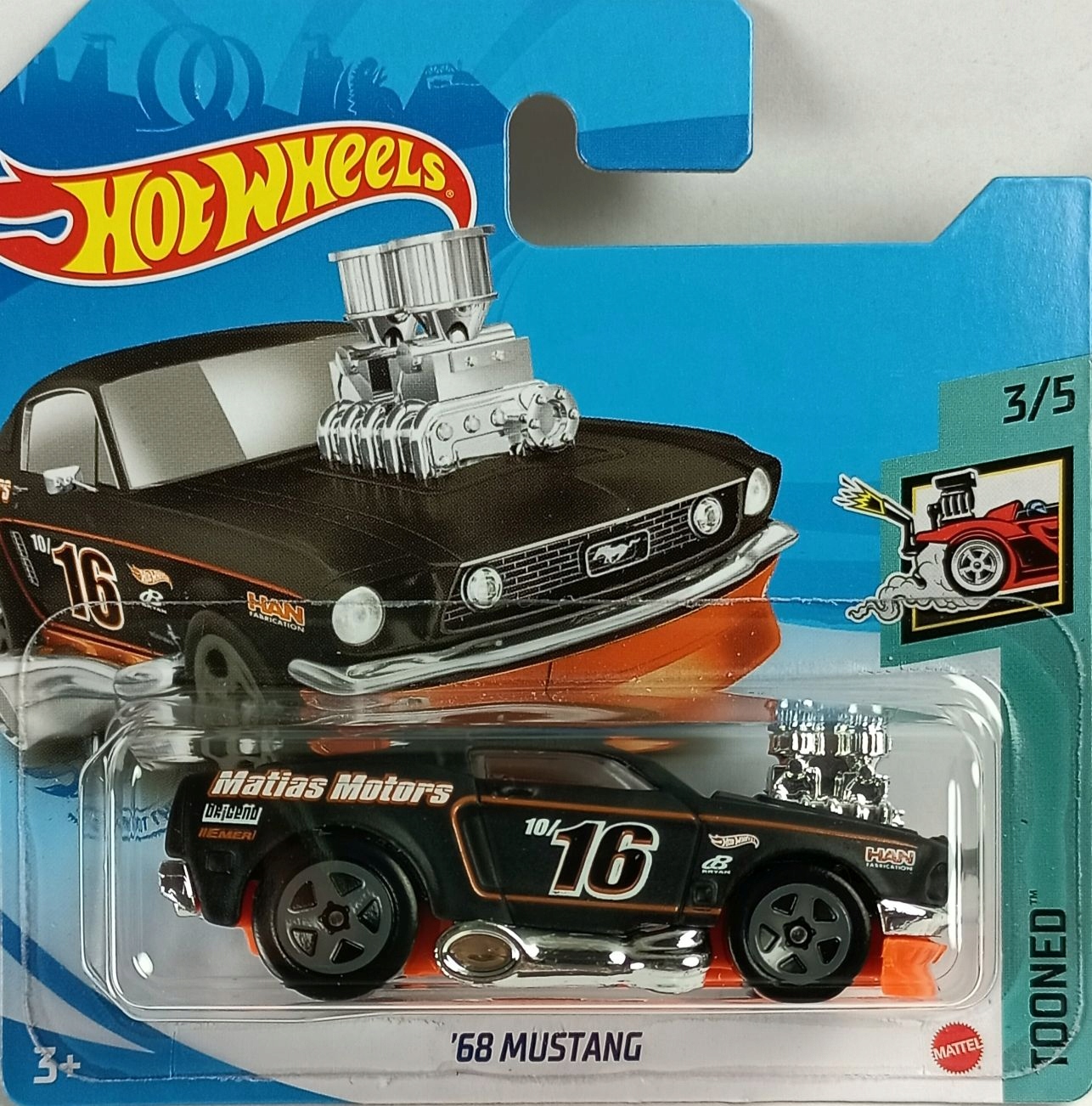 

Hot Wheels 1968 Mustang GRY01