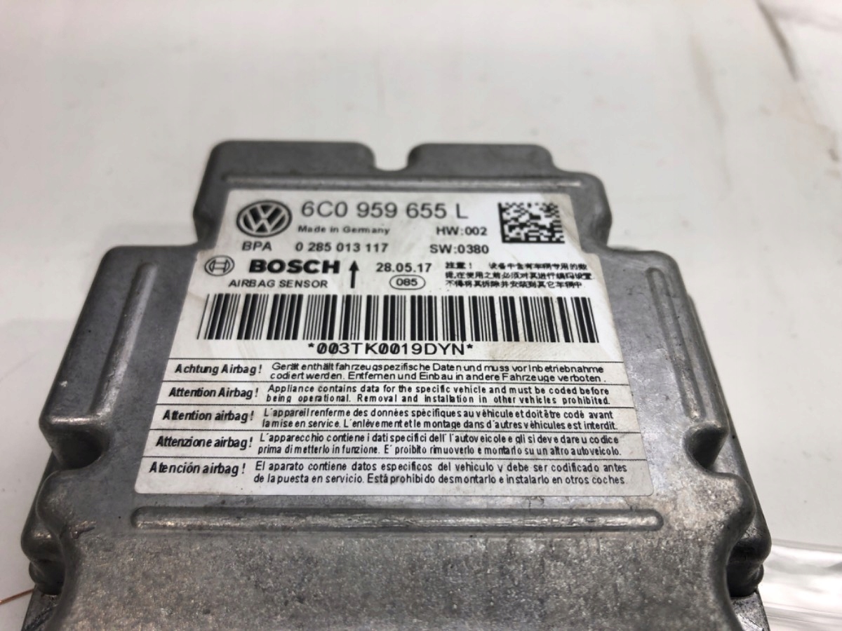 SENSOR AIRBAG SKODA RAPID 6C0959655L Producent części OEM