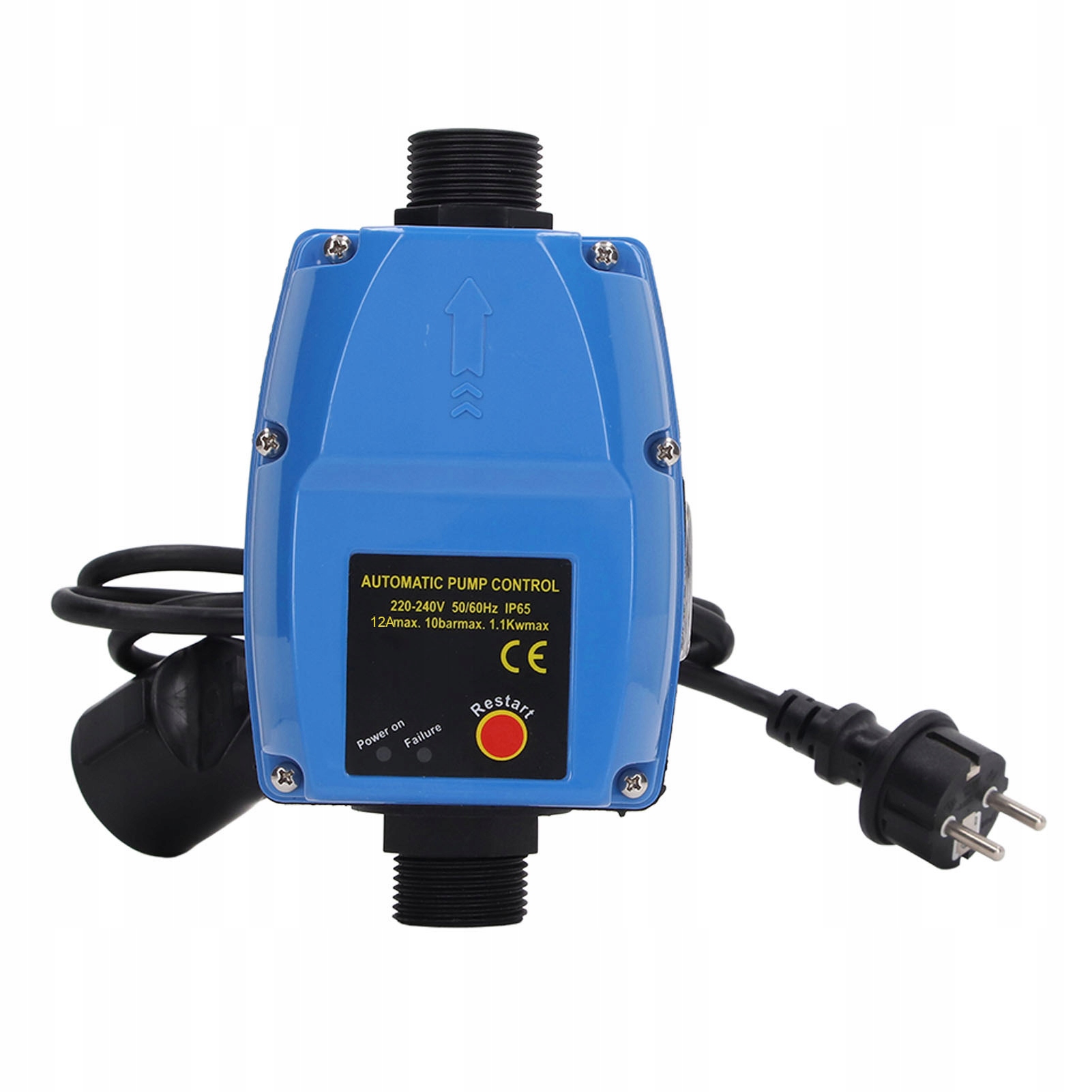 Automatická Tlaková Pumpa 1.1 Kw 145 Psi IP65 S Průtokoměrem Ac