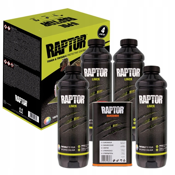 Raptor Na Farbenie Sada 4KS Tužidlo