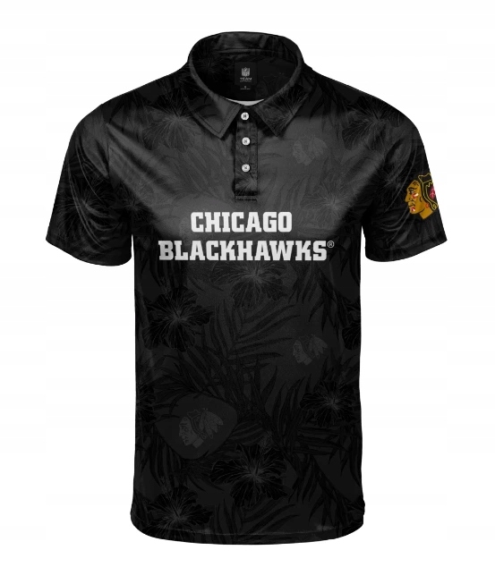Męska koszulka Chicago Blackhawks NHL Floral Wordmark Rozmiar: L