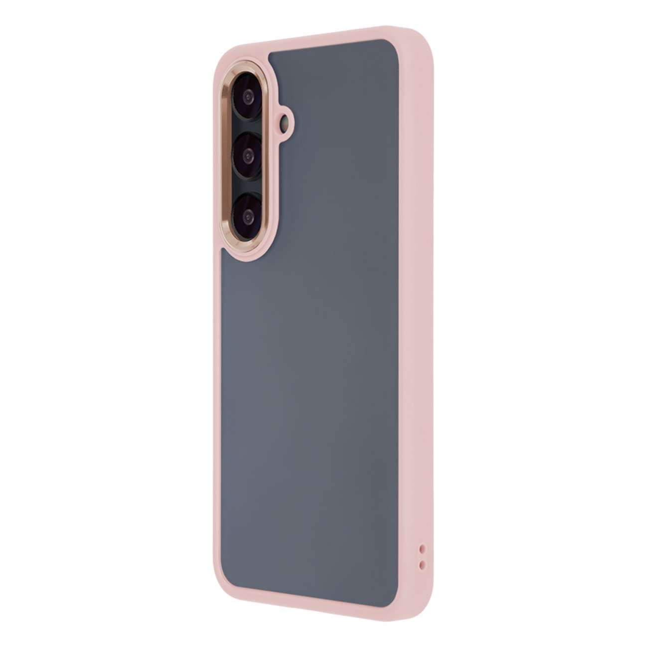 Nakładka Satin Elegant Matt do Samsung Galaxy S24 Plus różowa Tecto