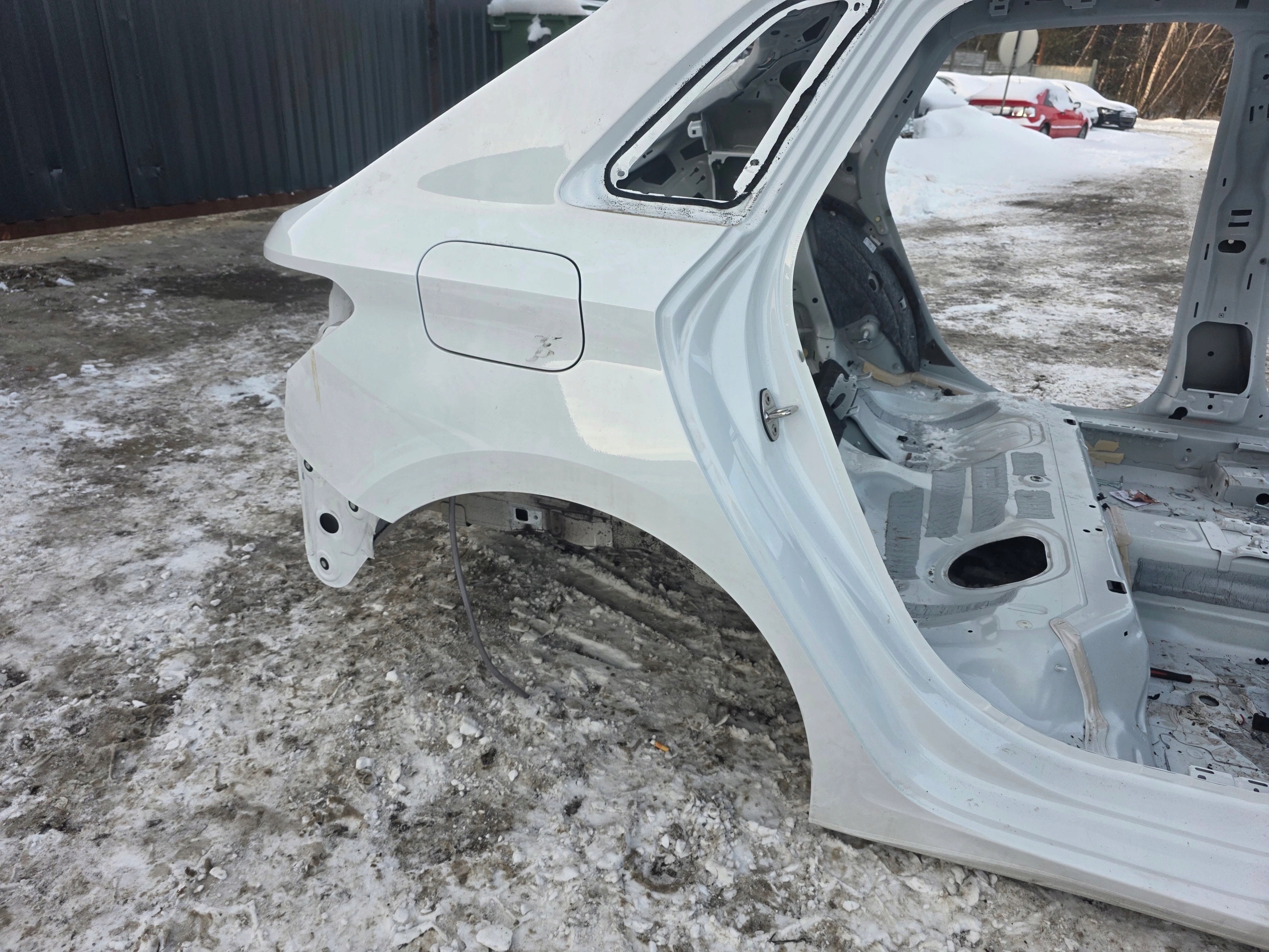 quarter threshold fender right rear part AUDI A3 8Y SPORTBACK original !!!
