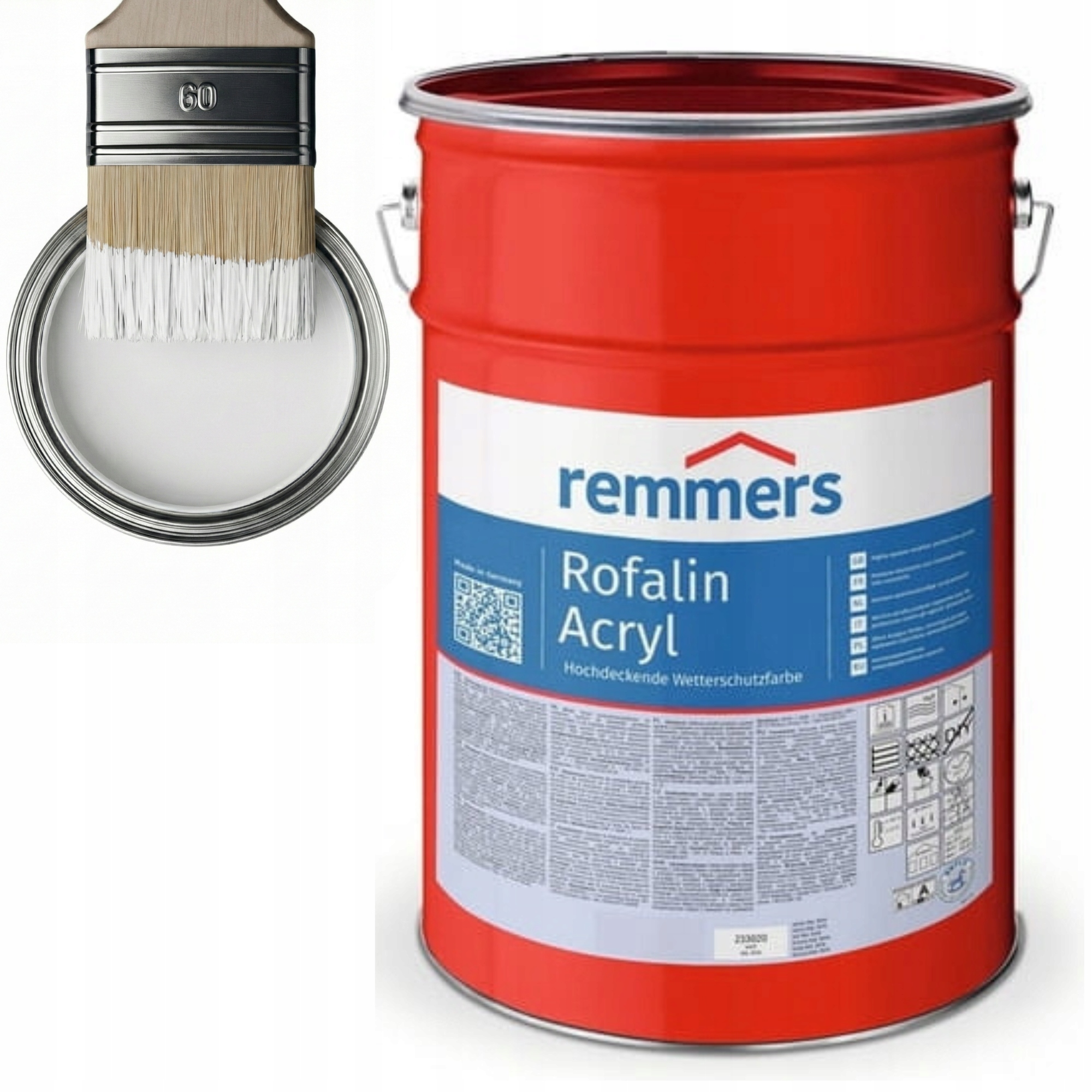Remmers Rofalin Acryl Plus Bílá Barva dřeva 5L