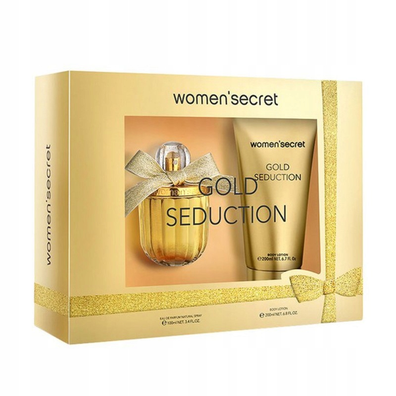 Sada parfémů pro ženy Gold Seduction Women'Secret Gold Seduction (2ks)
