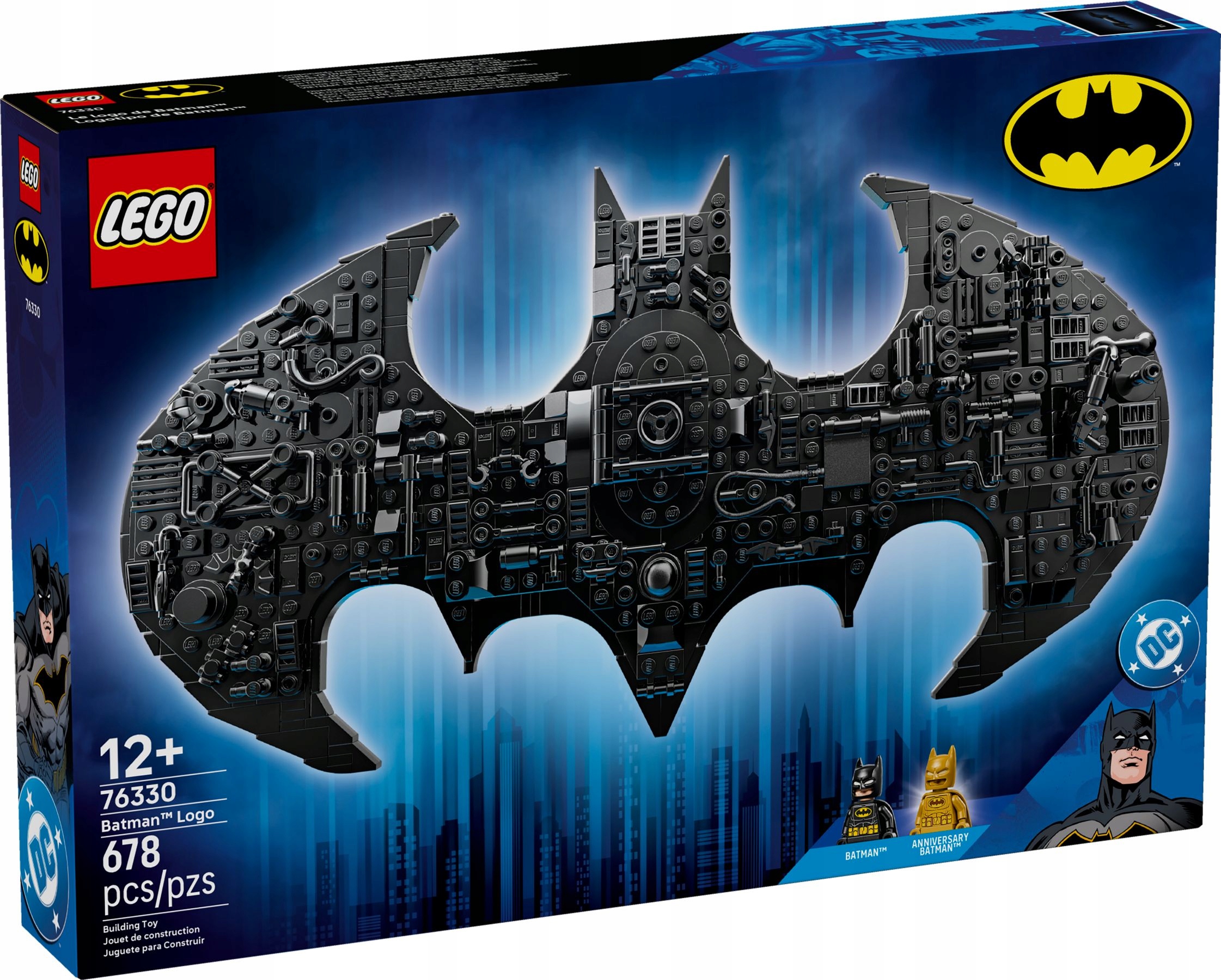 Lego Hrdinové Logo Batmana Sada Kostek 76330