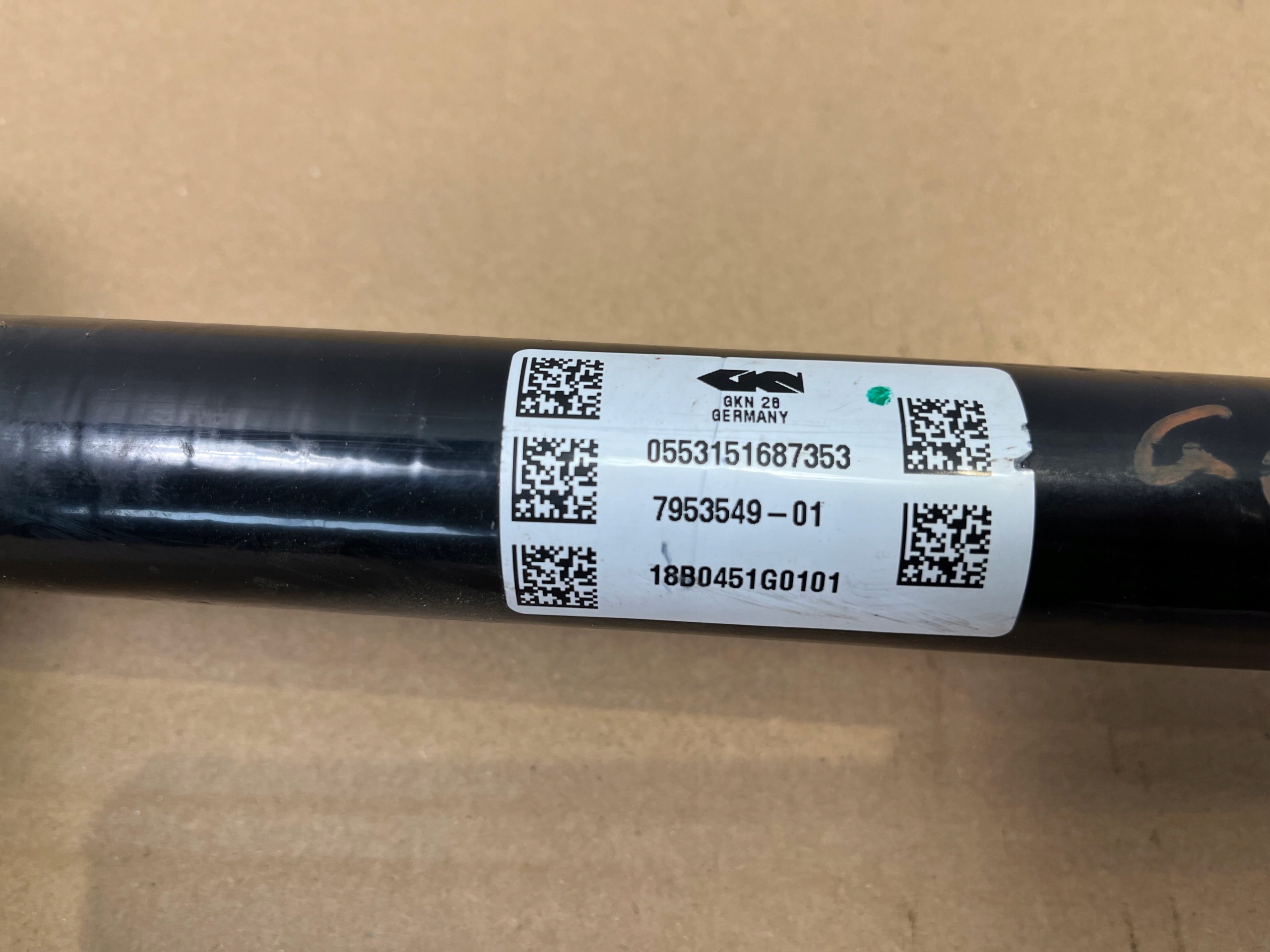 semi-axis left rear BMW X3 G01 X4 G02 7953549