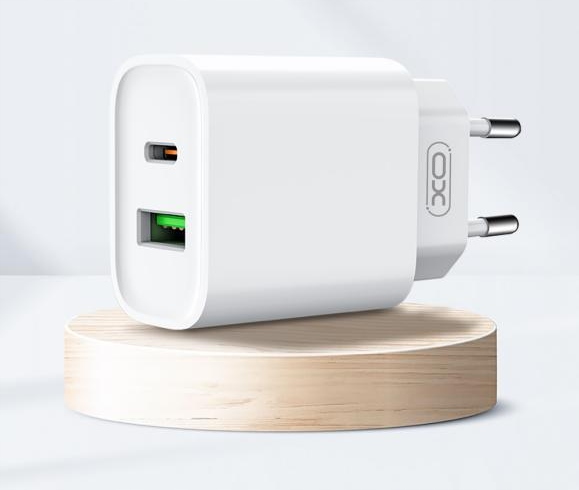 SZYBKA ŁADOWARKA SIECIOWA GSM do SMARTFONA SAMSUNG 20W + KABEL USB-C Marka XO