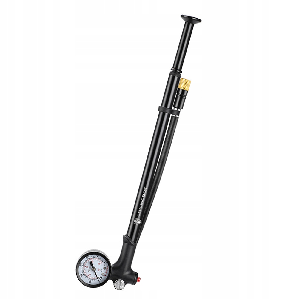 PRZENOŚNA POMPKA ROWEROWA Z UNIWERSALNĄ GŁOWICĄ ZAWORU