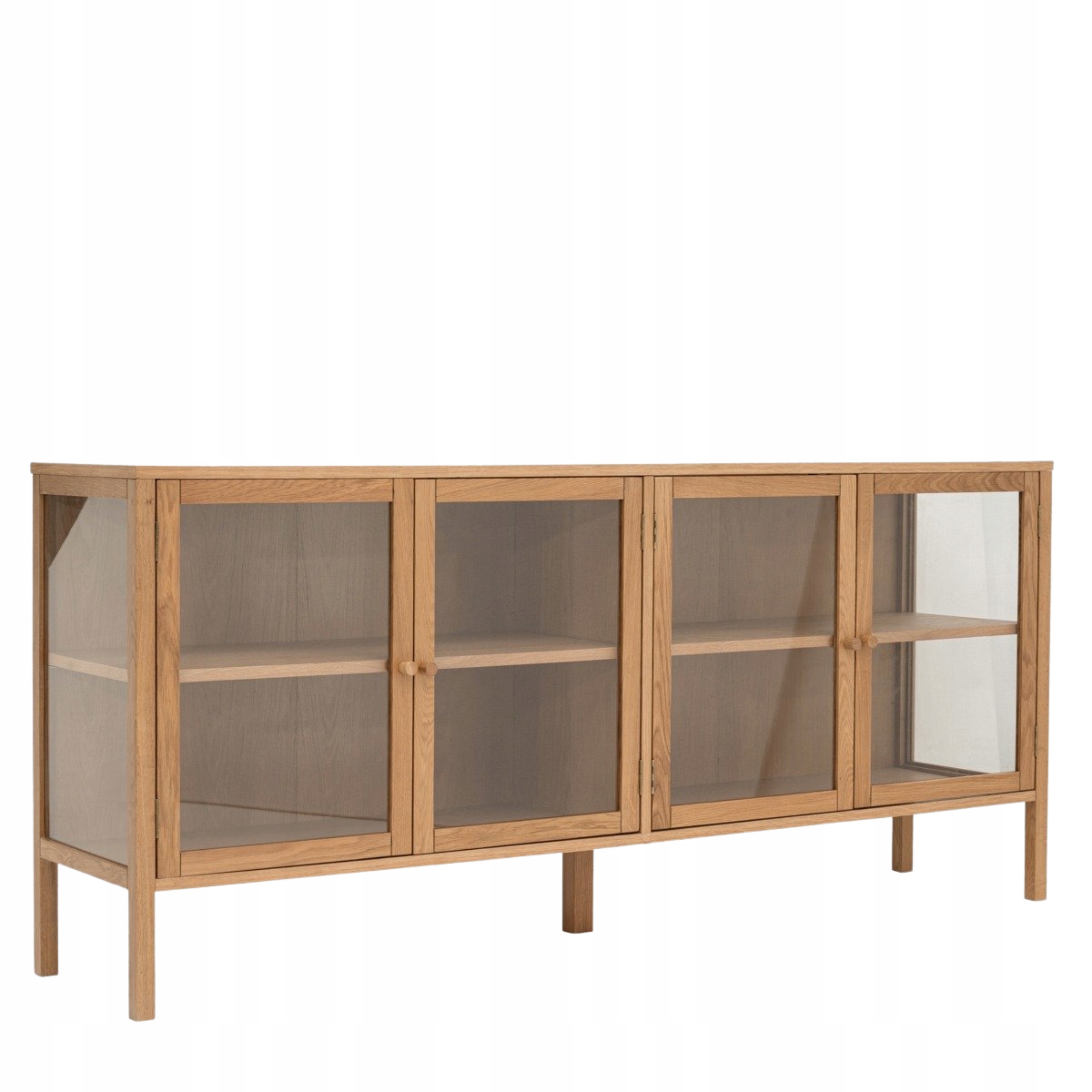 Komoda Magia drevená dubová prírodná 180x40x80 cm Homla