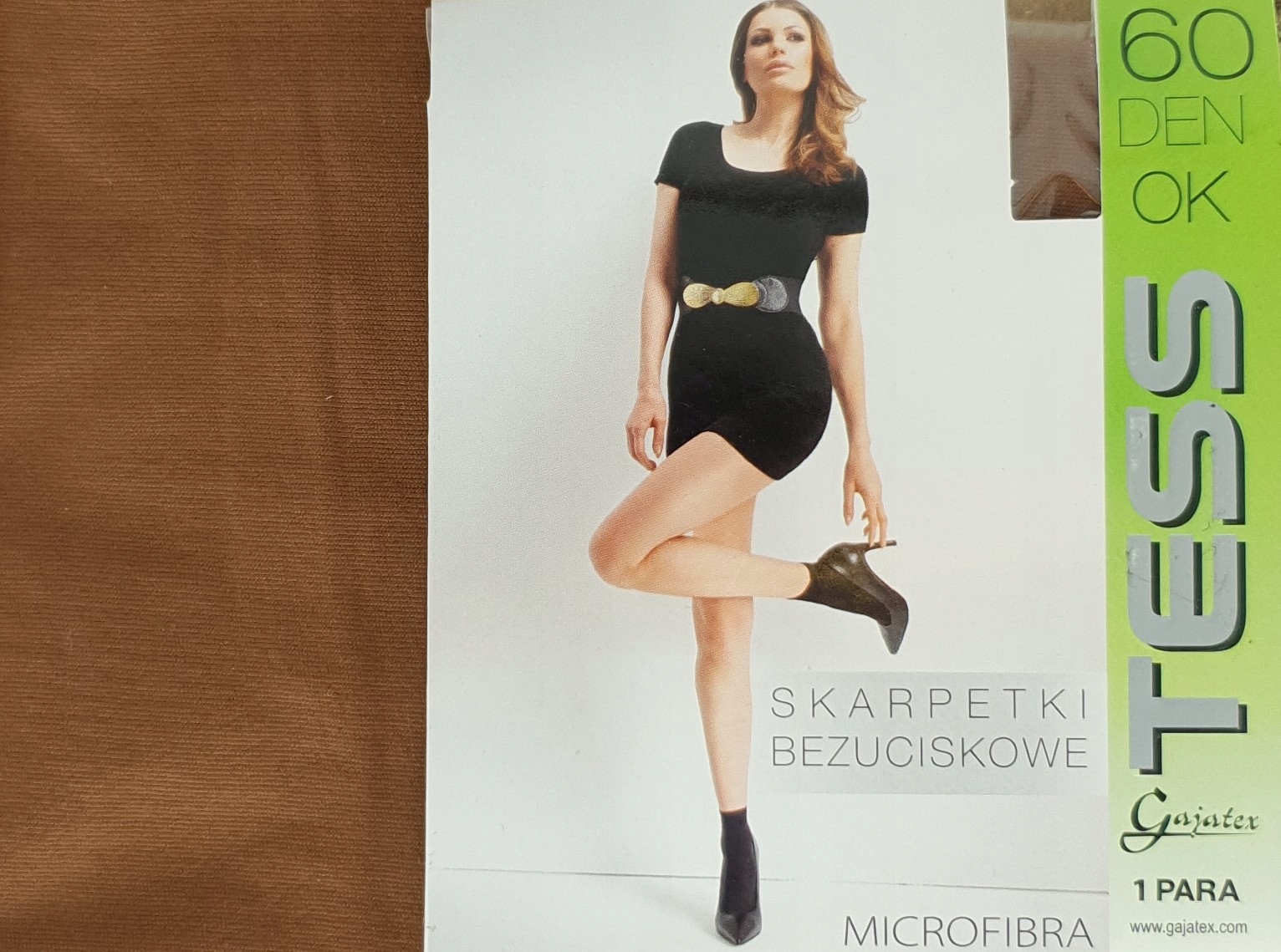 

Skarpetki mikrofibra 60 Den Tess Camello