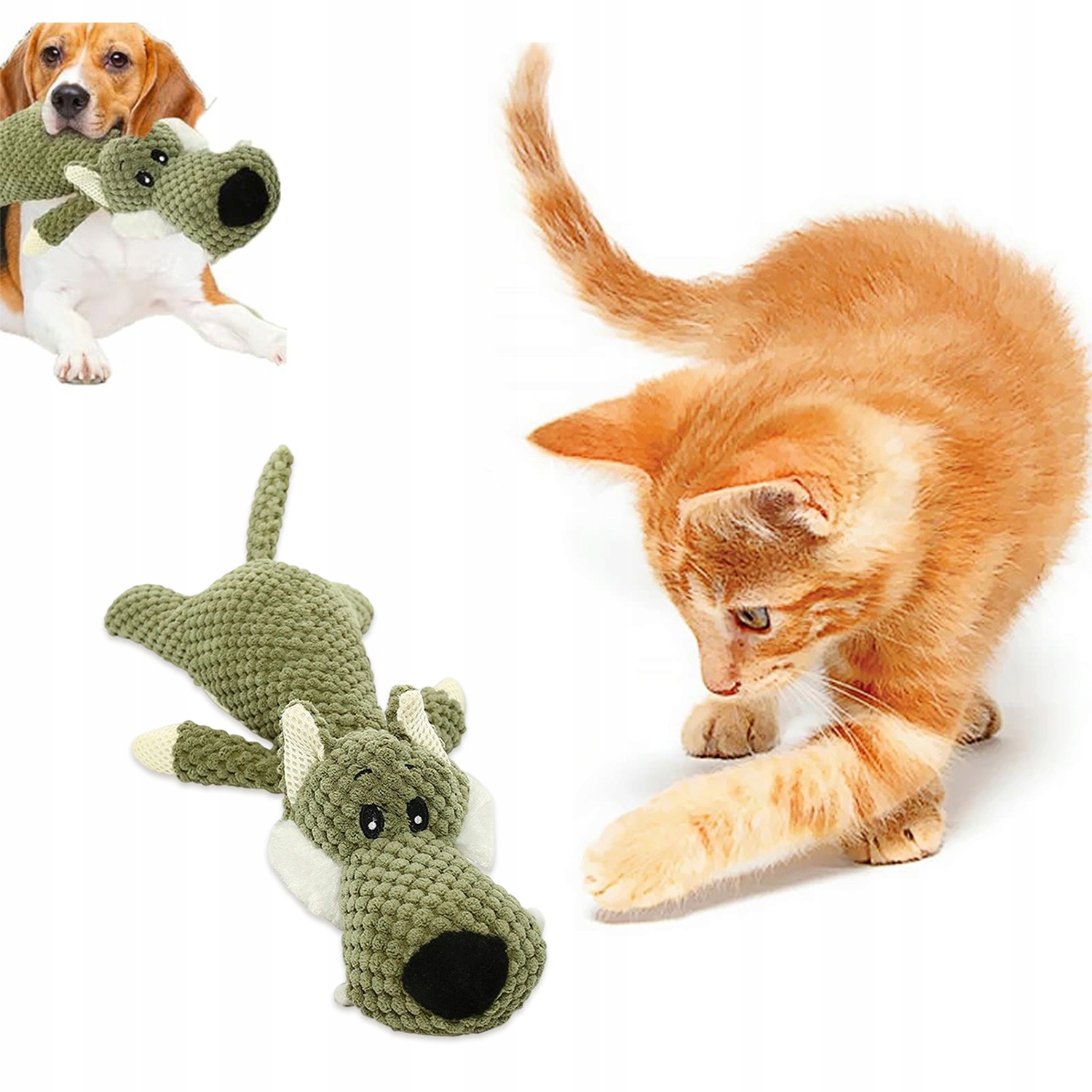 Levně Hračka Pro Psy Plyšák Velké Vzdělávací Kousátko Silné Odolné Vůči Zubům