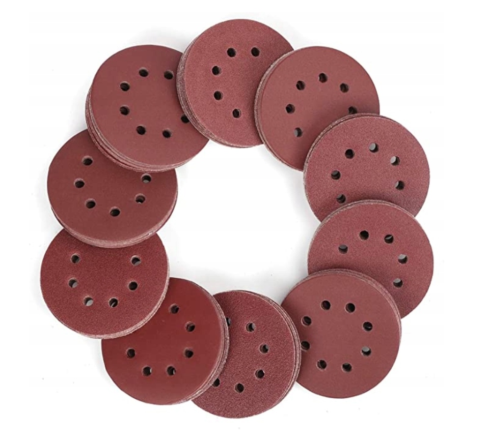 KRĄŻKI ŚCIERNE PAPIER Z OTWORAMI RZEP 125 P40-P400 EAN (GTIN) 6992510613822