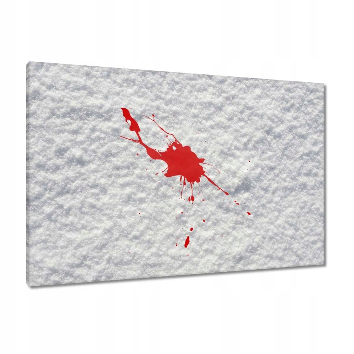 Obrazy 90x60 Krev na sněhu