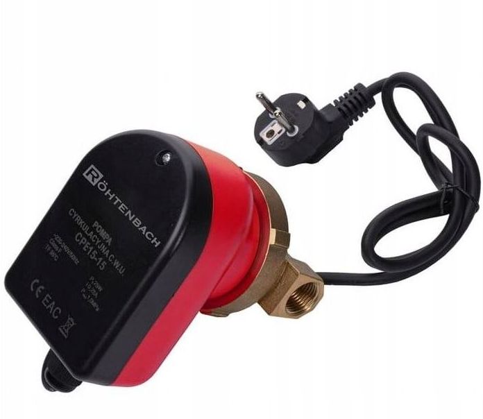 POMPA CYRKULACYJNA CWU CPE Rohtenbach 15-15 1/2 OBIEGOWA Marka Rohtenbach