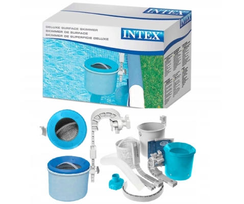 Solidny Skimmer, powierzchniowy oczyszczacz wody do basenu skimer INTEX