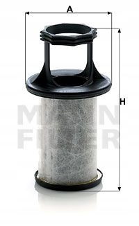 FILTR ODPOWIETRZENIA ODMY SILNIKA LC 5001 X Part manufacturer Mann Filter