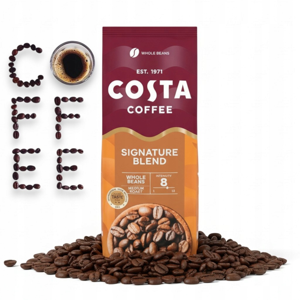 Levně Káva Zrnková Costa Signature Blend Medium Roast 1 kg