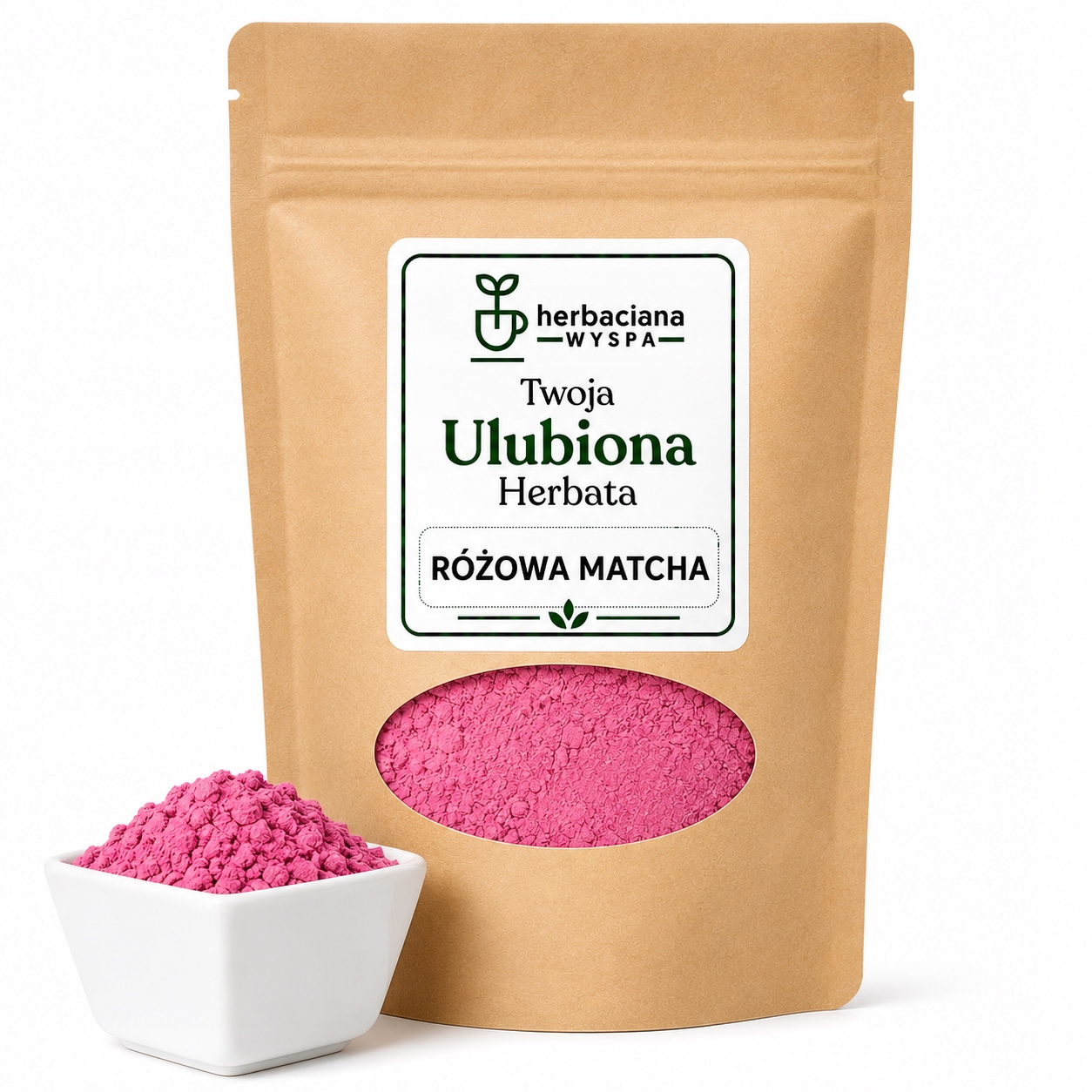 Růžová Matcha Borůvková 100% přírodní borůvka Premium Superfood 250 g