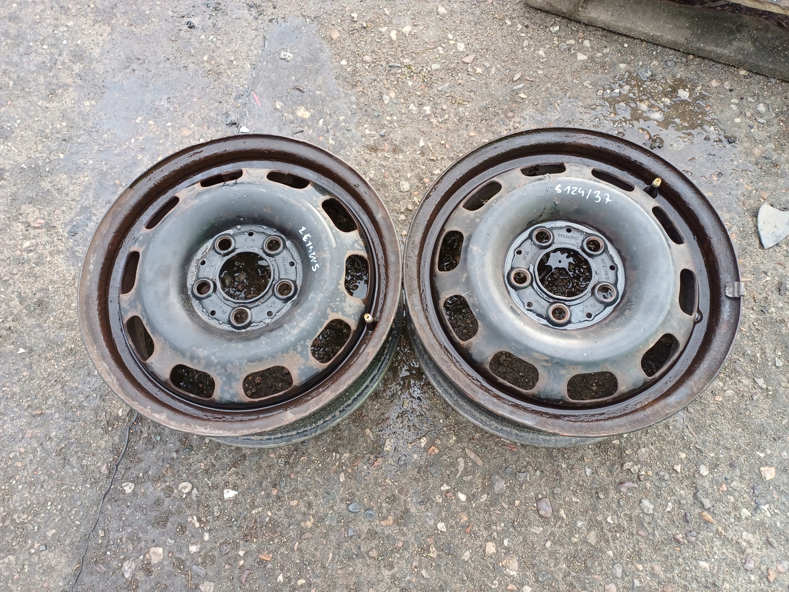 FELGA STALOWA MERCEDES A W168 15 5,5J ET54 5X112