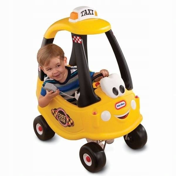 Jeździk Pchacz Little Tikes Cozy Coupe Taksówka Żółta 172175 Pchacz